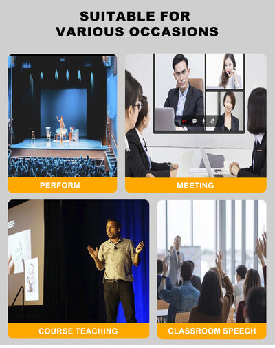 Plug And Play Wireless Waist Lapel Microphone Lavalier Mic Noise Reduction Live Interview Mobile Phone Recording