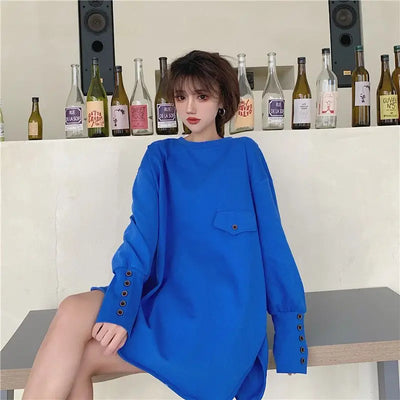 Cotton White Tshirts 2024 Clothes Plain Blue Female Tops Women's T Shirts Loose Funny Spring and Autumn Sale Elegant Youth Tees