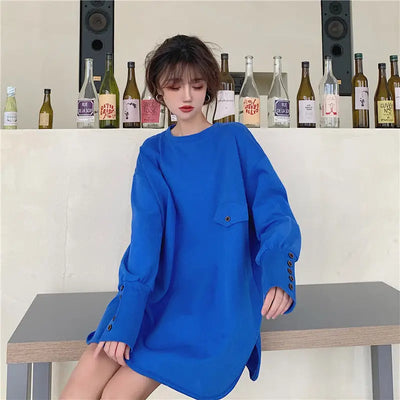 Cotton White Tshirts 2024 Clothes Plain Blue Female Tops Women's T Shirts Loose Funny Spring and Autumn Sale Elegant Youth Tees