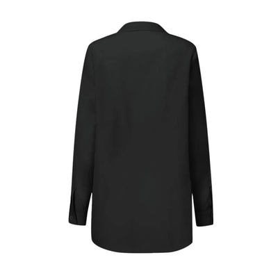 Blouses Women Tops Shirts Turn Down Collar Spring Y2k Streetwear Slim Fit Casual Lace Up Work High Waist Shirt Top Elegant White