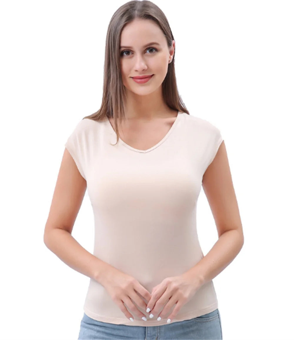 Plus Size T Shirts  For Women Roll Up Short SleeveCrew Neck Tops Loose Causal Short Sleeve Crew Neck Tee 2X 3X 4X US26