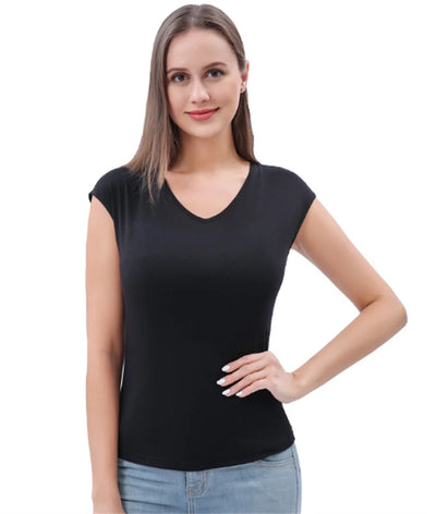 Plus Size T Shirts  For Women Roll Up Short SleeveCrew Neck Tops Loose Causal Short Sleeve Crew Neck Tee 2X 3X 4X US26