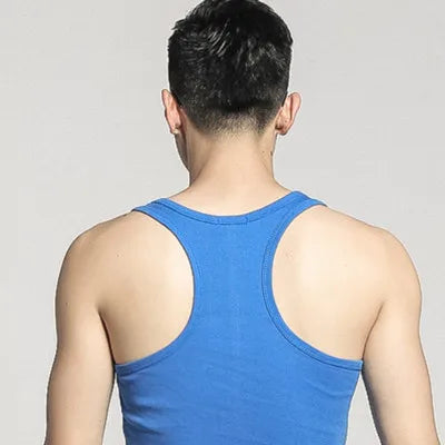 2025 Brand Clothing 95% Cotton Men Tank Tops Casual Gilet For Male Sleeveless Man Vest Gymclothing fitness Men Vests Top New