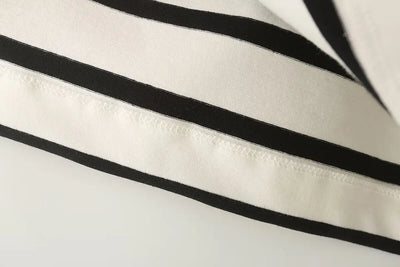 Striped Women's Fashion T-shirts O-neck Short Sleeve Tee Tshirts Blouse Top Cotton Tops for Summer 2024 Harajuku Tshirt